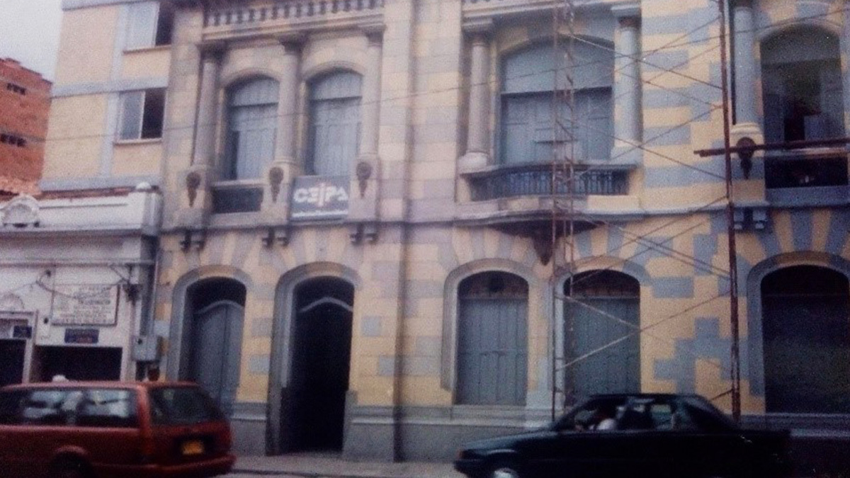 Proceso de restauración de la fachada de la Sede Centro